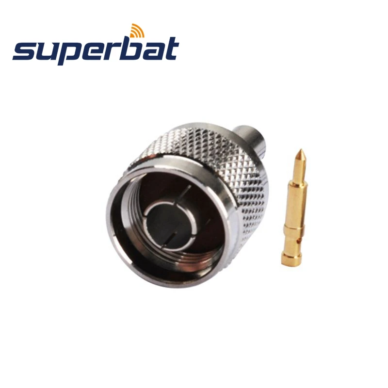 Superbat N обжимной штекер RF коаксиальный разъем для кабеля LMR240