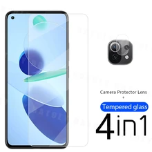 For Xiaomi Mi 11 Lite Glass Mi 11i 11X 11T Pro Screen Protector Tempered Glass Xiaomi Redmi Note 9 9S 9T 10 11 Pro+ Phone Film
