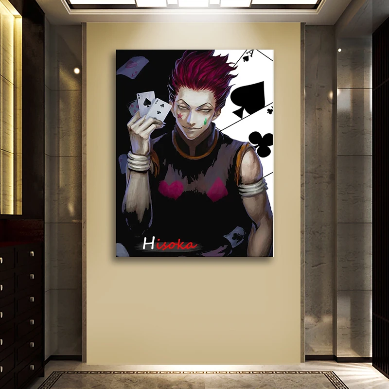 Модульные картины Hunter Hisoka украшение для дома настенное искусство японское аниме