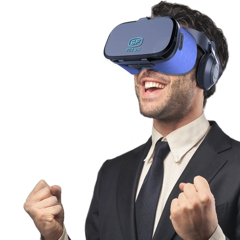 Виртуальная реальность 3D VR гарнитура умные очки шлем для Φ 6F | Электроника