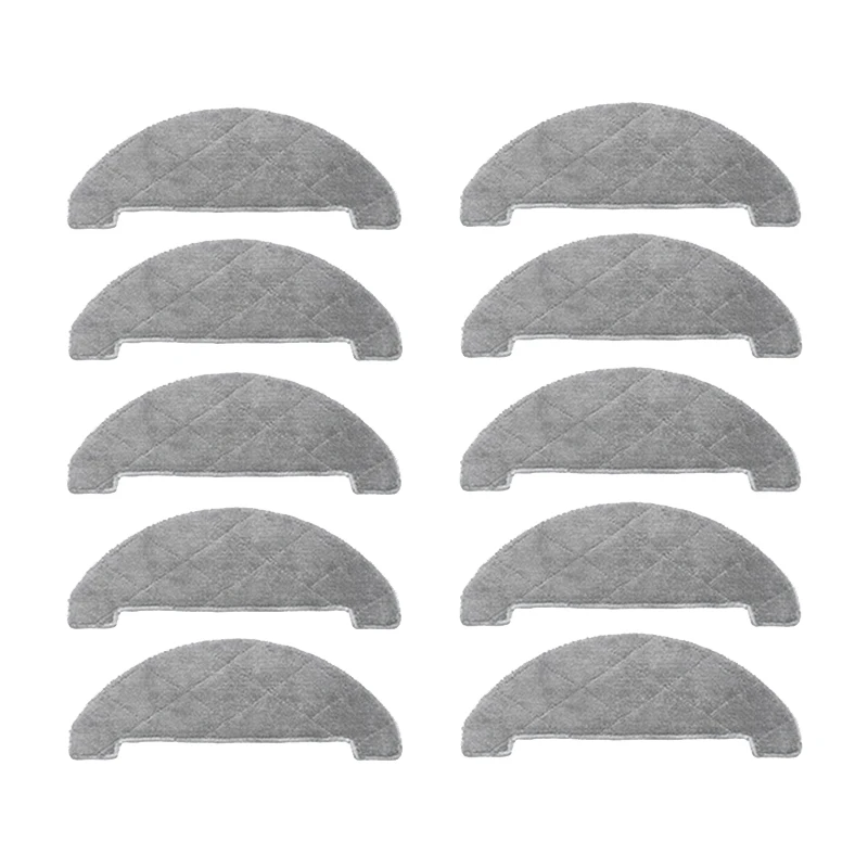 

10Pcs Replaceble Mops Cloths Accessories Sets Parts for XIAOMI VIOMI S9 Vacuum Cleaner Parts