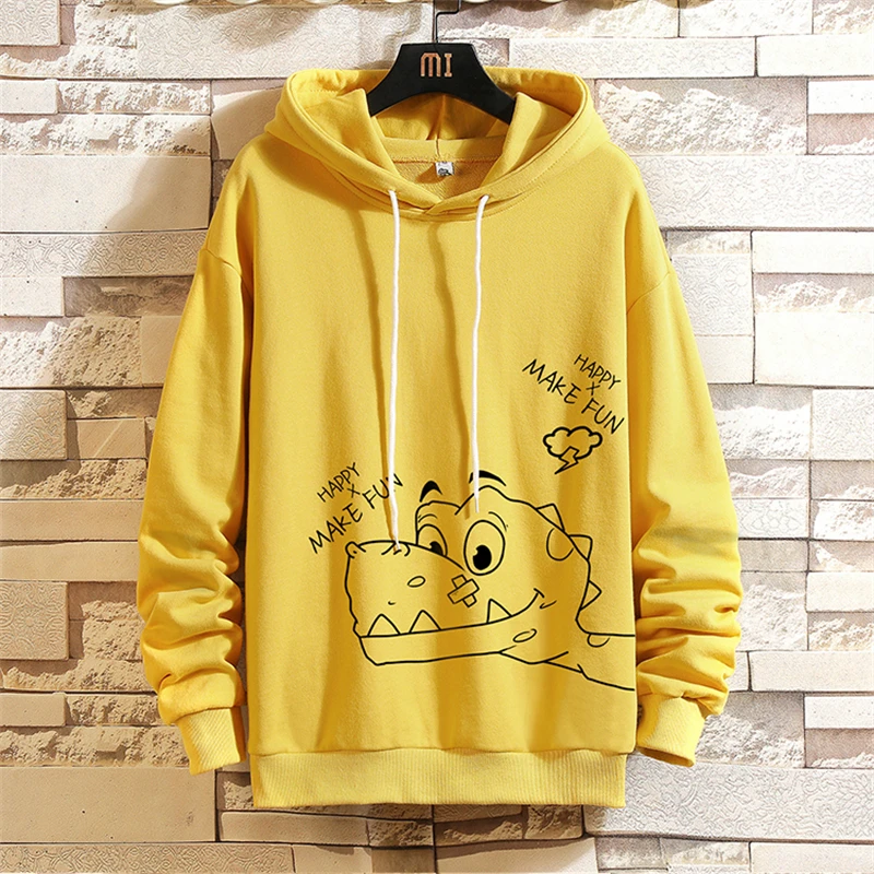 

KALILEX Spring And Autumn Men Hoodie Sweatshirt Youthful Vitality Personality Outdoor Sports Casual Pullover Sweatshirt