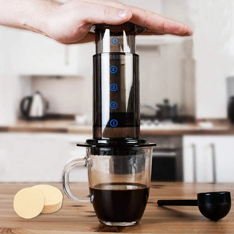 

400 Pcs Paper Coffee Filters,Disposable Coffee Filters,Pour Over Coffee Dripper Filters,Paper for Home&Office DIY Coffee