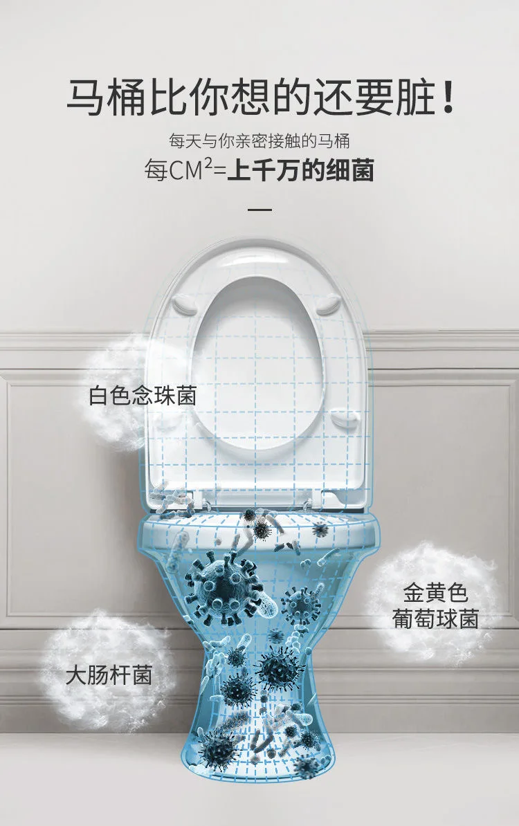 

Multifunctional Effervescent Spray Concentrate Cleaner Home toilet cleaner Cleaning Tablets Clean (1PCS=4L Water) Spot