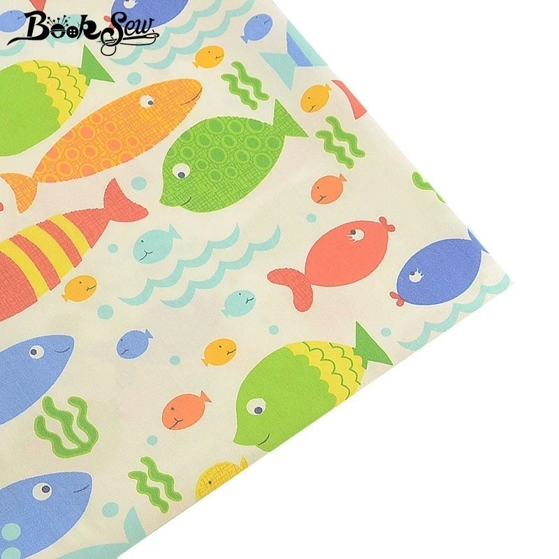 100% хлопок ткань саржа прекрасный дизайн Совы постельные принадлежности швейная