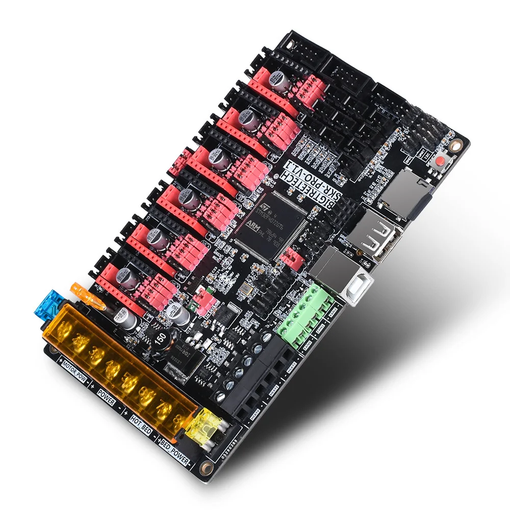 Плата контроллера Boruit SKR PRO V1.2 32 бит + модуль адаптера Wi Fi детали для 3D принтера vs MKS