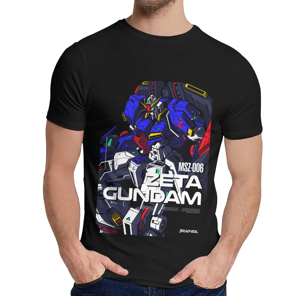 

Graphic 3D Print Gundam Rx-78 Robot T Shirt