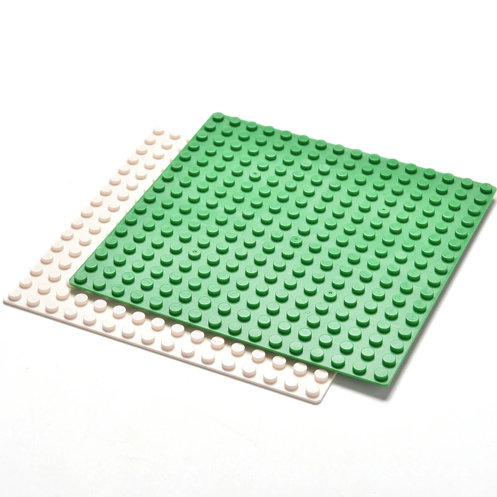 1 шт. Базовая пластина 16x16 точек конструктор блоки развивающие игрушки совместимы