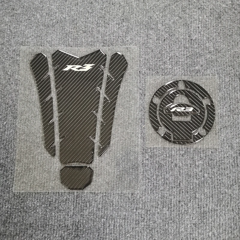 3D наклейка из углеродного волокна для мотоцикла YAMAHA YZF R3 декоративная протектор