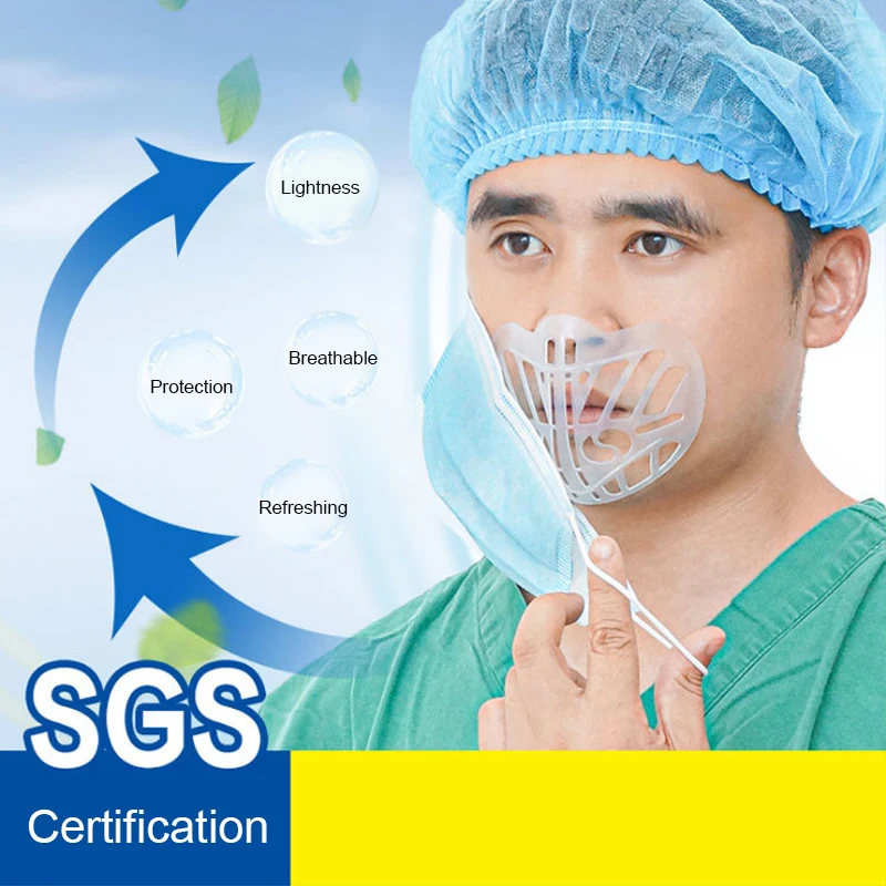 1 шт. 3D держатель для маски рта вспомогательная внутренняя поддержка сменная