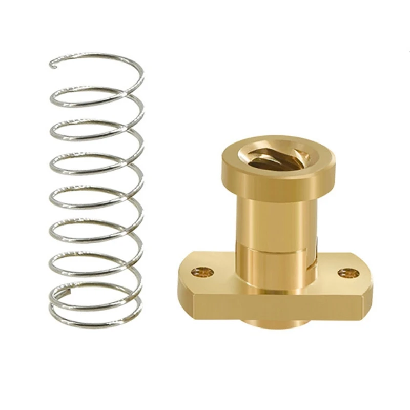 3D принтер винтовые гайки с трапециевидным двигателем по оси Z гайка T8 Шаг 8 мм 2 для