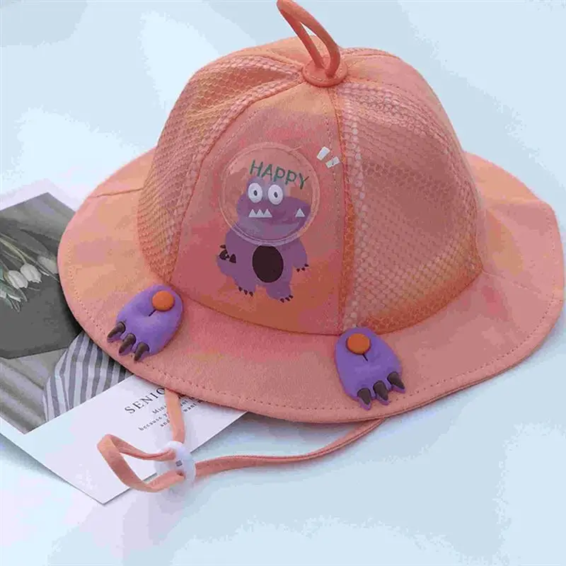 

1Pc Kid Sun Hat Cartoon Crocodile Lightweight Windproof Child Summer Hat