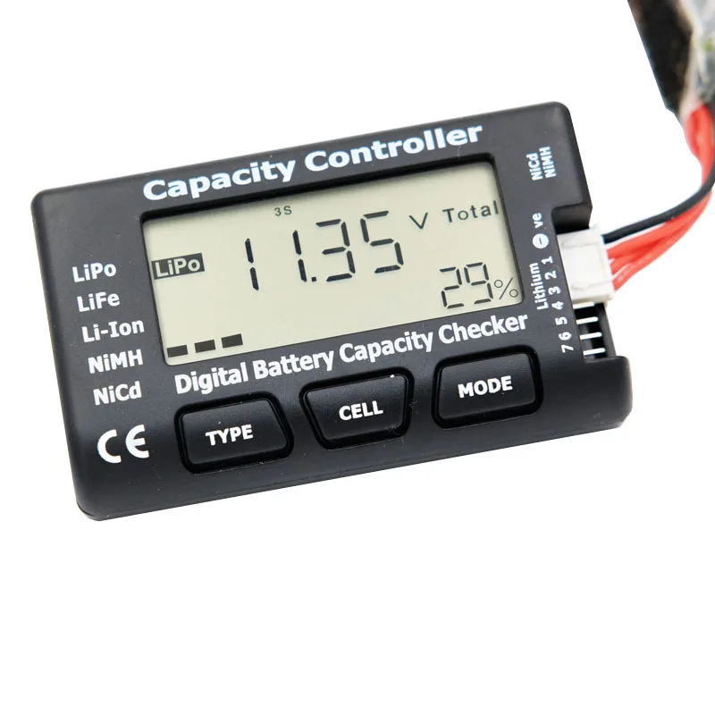 RC CellMeter 7 цифровой lipo батарея ёмкость checker для Lipo/Life/Lilo/NiCd/NiMh Батарея Checker|battery capacity
