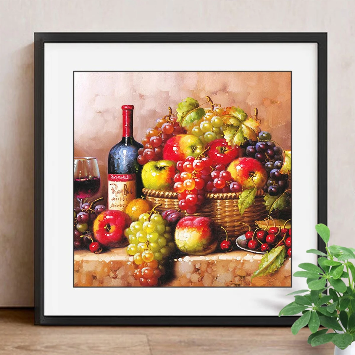 DIY алмазная живопись виноград Алмазная вышивка полная квадратная Мозаика из