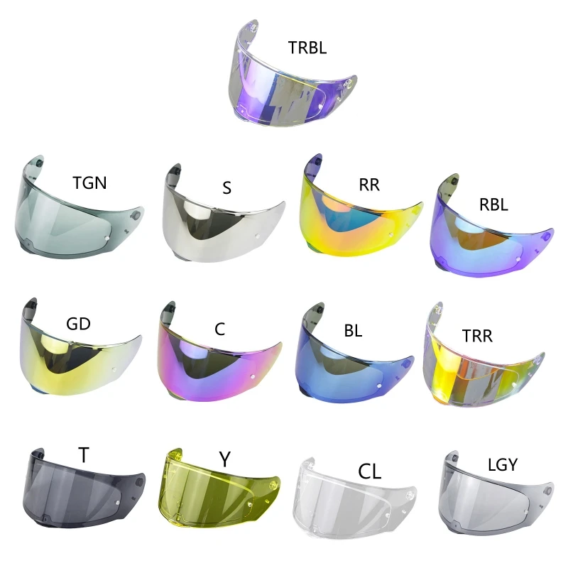 

U90C Motorcycle Helmet REVO Lens UV protection Sunscreen Lens for f+f320 FF328 FF353 Motorcycles Protect Accessories