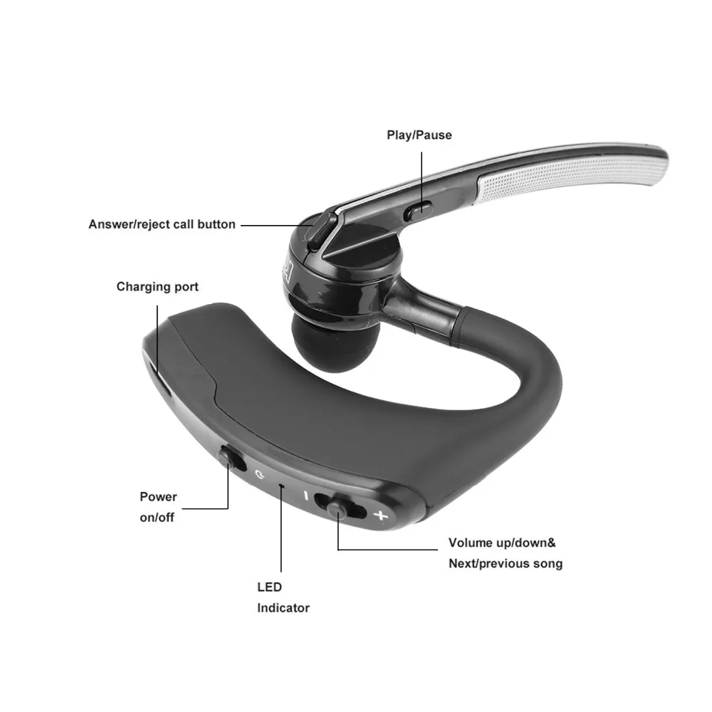 8vs Bluetooth 4 спортивные стерео наушники Handsfree для бизнеса/водителя грузовика