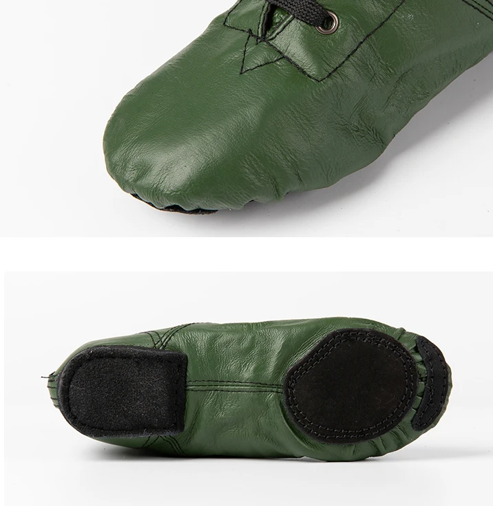 Танцевальные ботинки из натуральной кожи для женщин и подростков 7 цветов мягкая