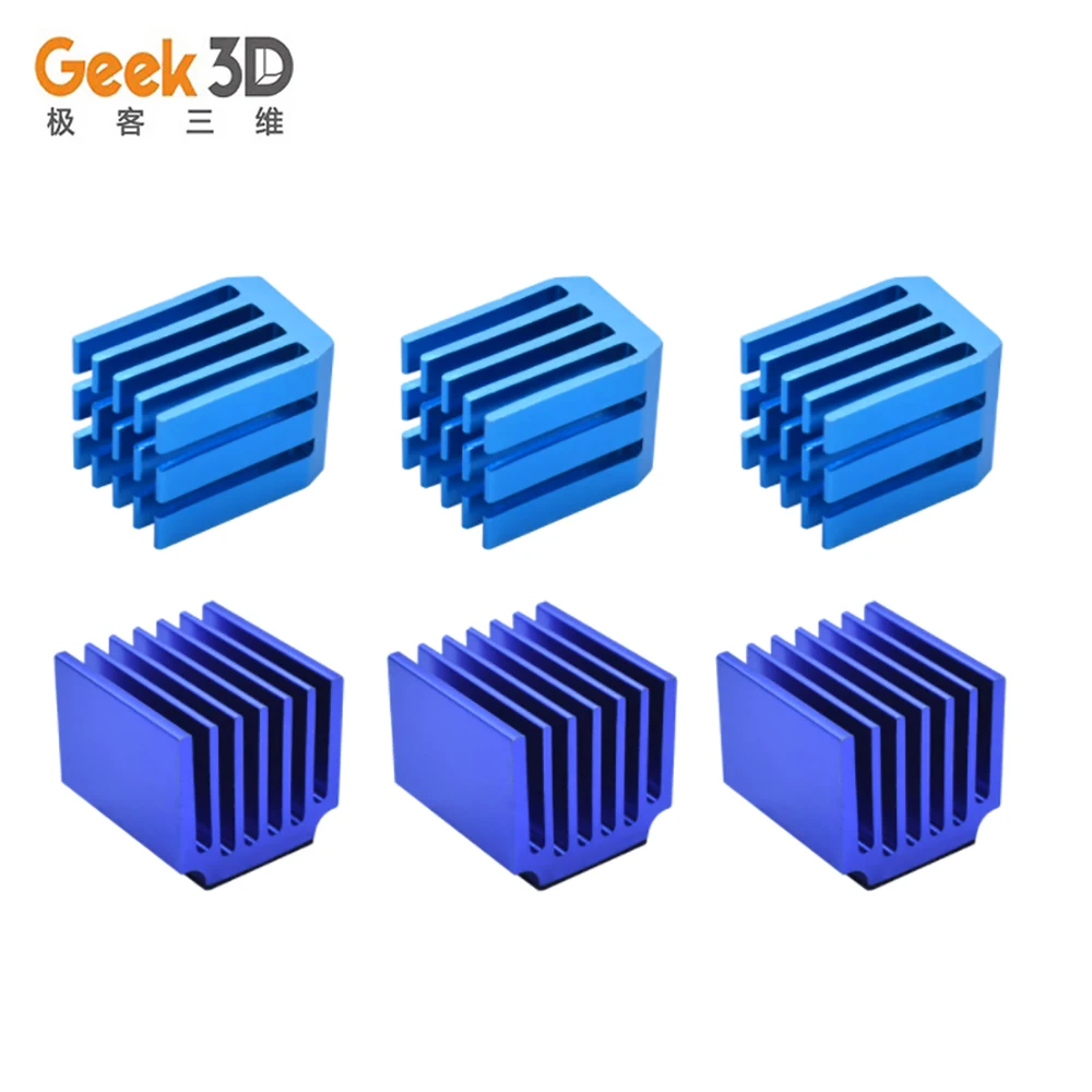 Шаговый двигатель модуль драйвера теплоотвод охлаждающий блок A4988 DRV8825 LV8729 TMC2100