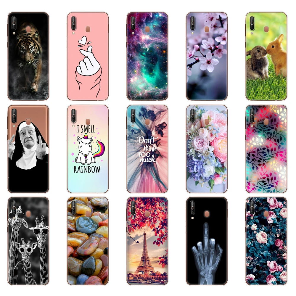 Силиконовый чехол для Samsung A40s, мягкий чехол из ТПУ, задняя крышка для телефона Samsung Galaxy A40s GalaxyA40s A 40s sm-A3050 6,4, оболочка, бампер