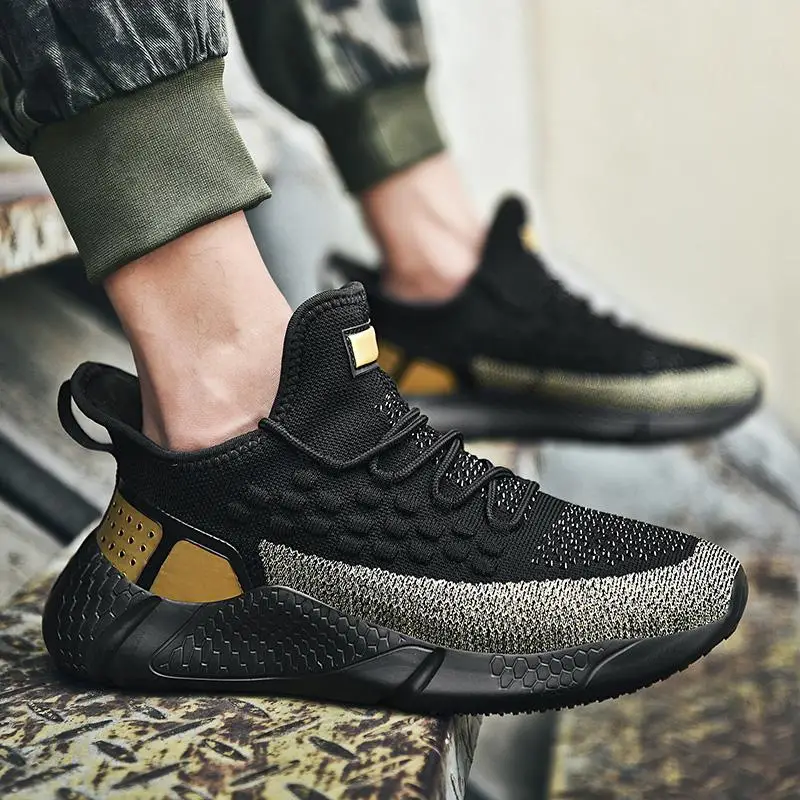 

Damyuan Breathable Running Shoes 46 Light Increased Mens Sports Shoes 45 Large Size Fashion Casual Men's Jogging Sports Shoes