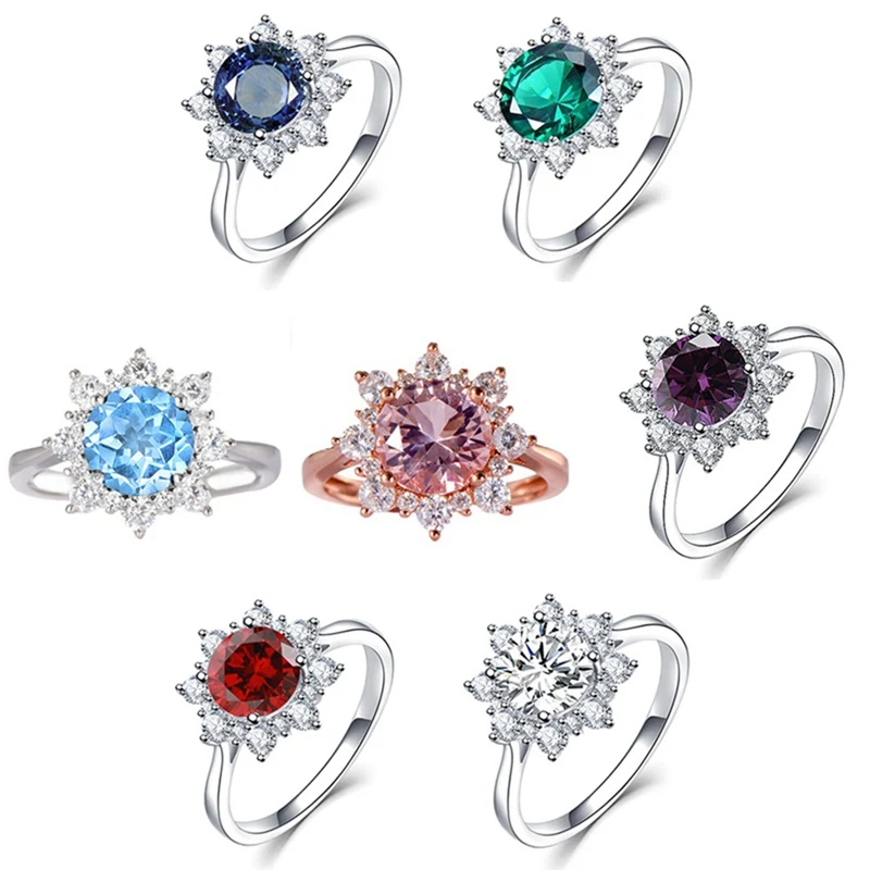 Ювелирный набор из морганита с драгоценным камнем для женщин серебряное кольцо