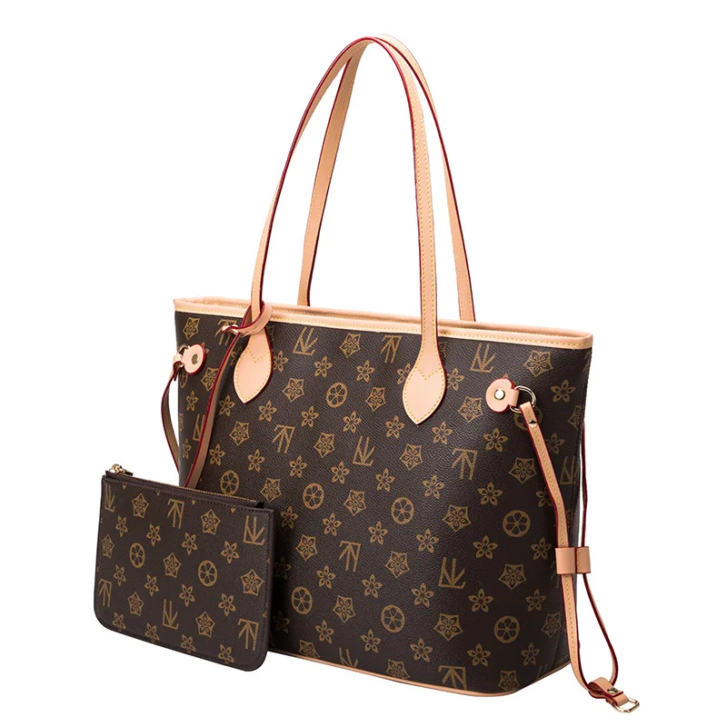 

2021 New Retro Print Tote Bag Fashion All-match Large-capacity One-shoulder Handbag Lady Shopping Bag Purses and Handbags Sac