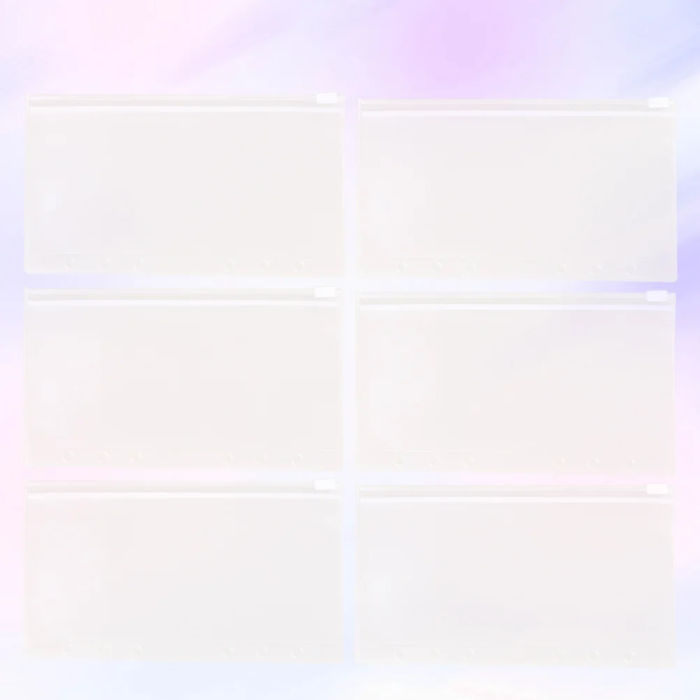 

Папка для документов формата A6, прозрачная кнопка, органайзер для хранения документов, 20 шт.