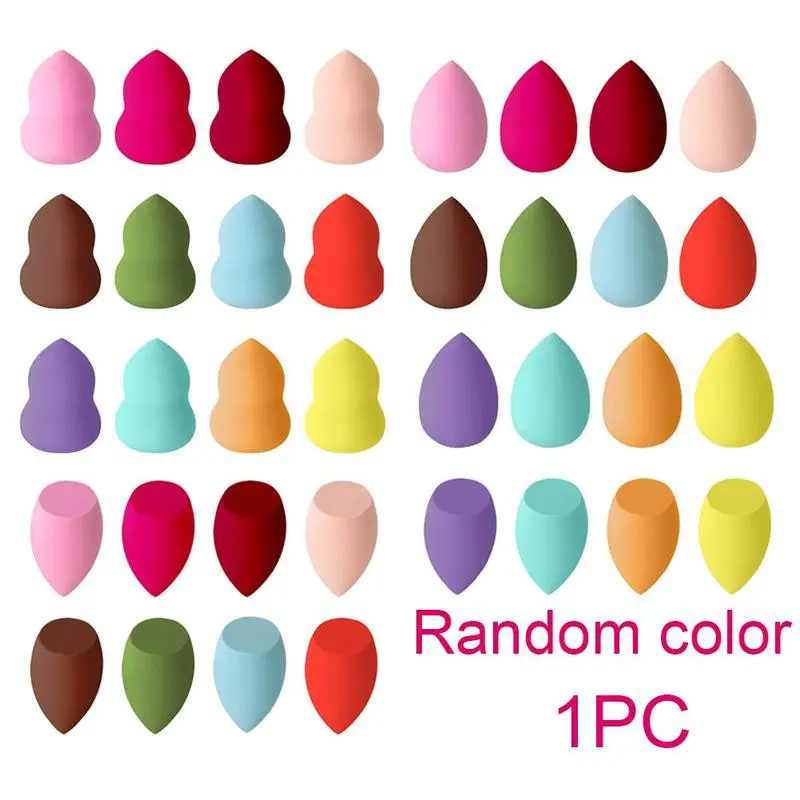 Губка тыква в форме капли воды слойки яйцо гладкая косметический уход за кожей