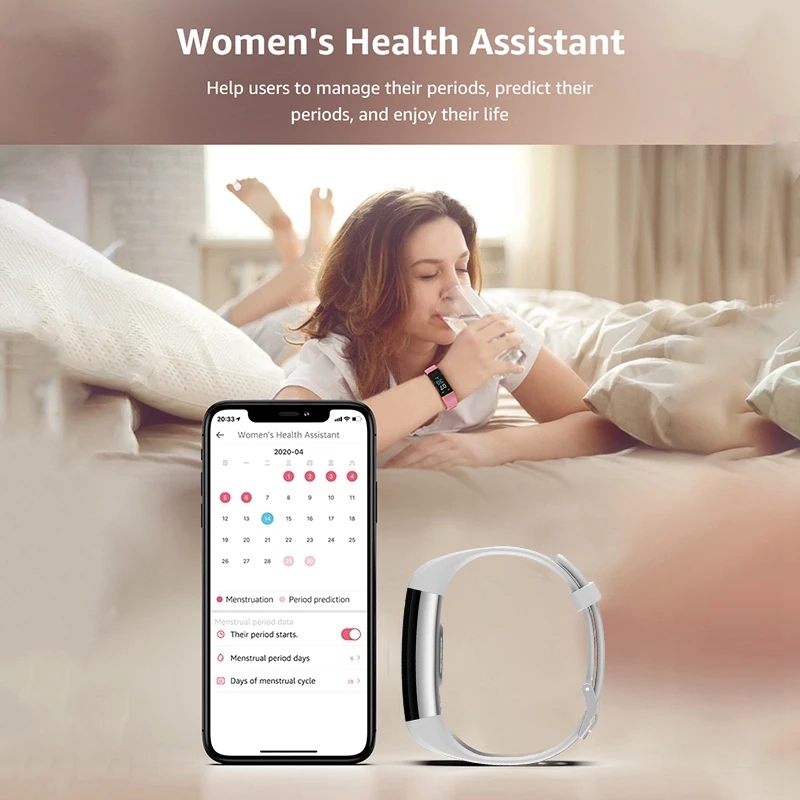 

Smart Watch Fitness Tracker Heart Rate Monitor Step Counter Sleep Monitor Waterproof Sport Smart Watch