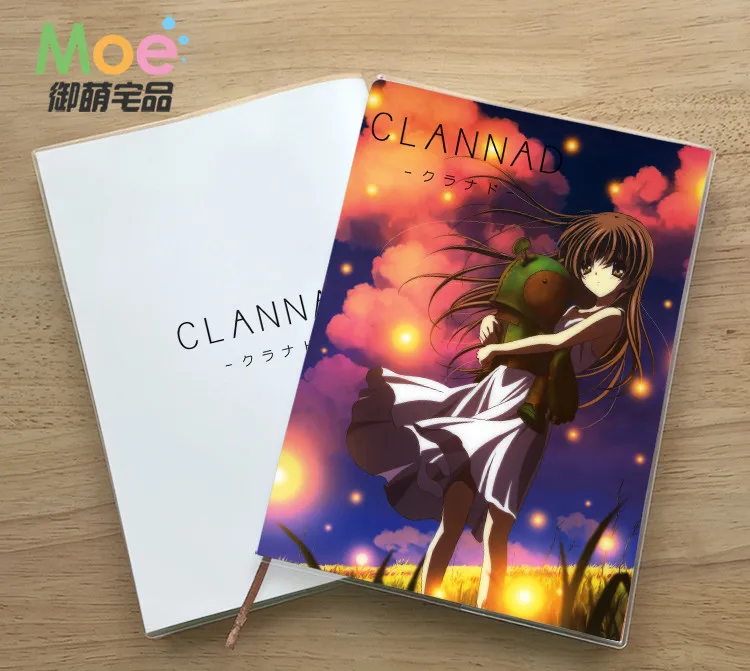 

Anime Clannad Figure Student Notebook Delicate Eye Protection Notepad 6565 Diary Memo Gift