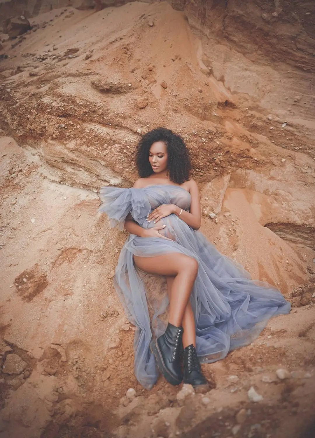 Без подкладки ткани платье для беременных фотосессии или Babyshower 2020 платья