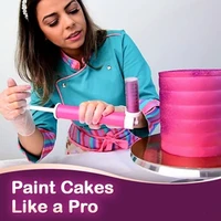 cake manual airbrush spray gun decorating spraying coloring baking decoration cupcakes desserts kitchen pastry tool