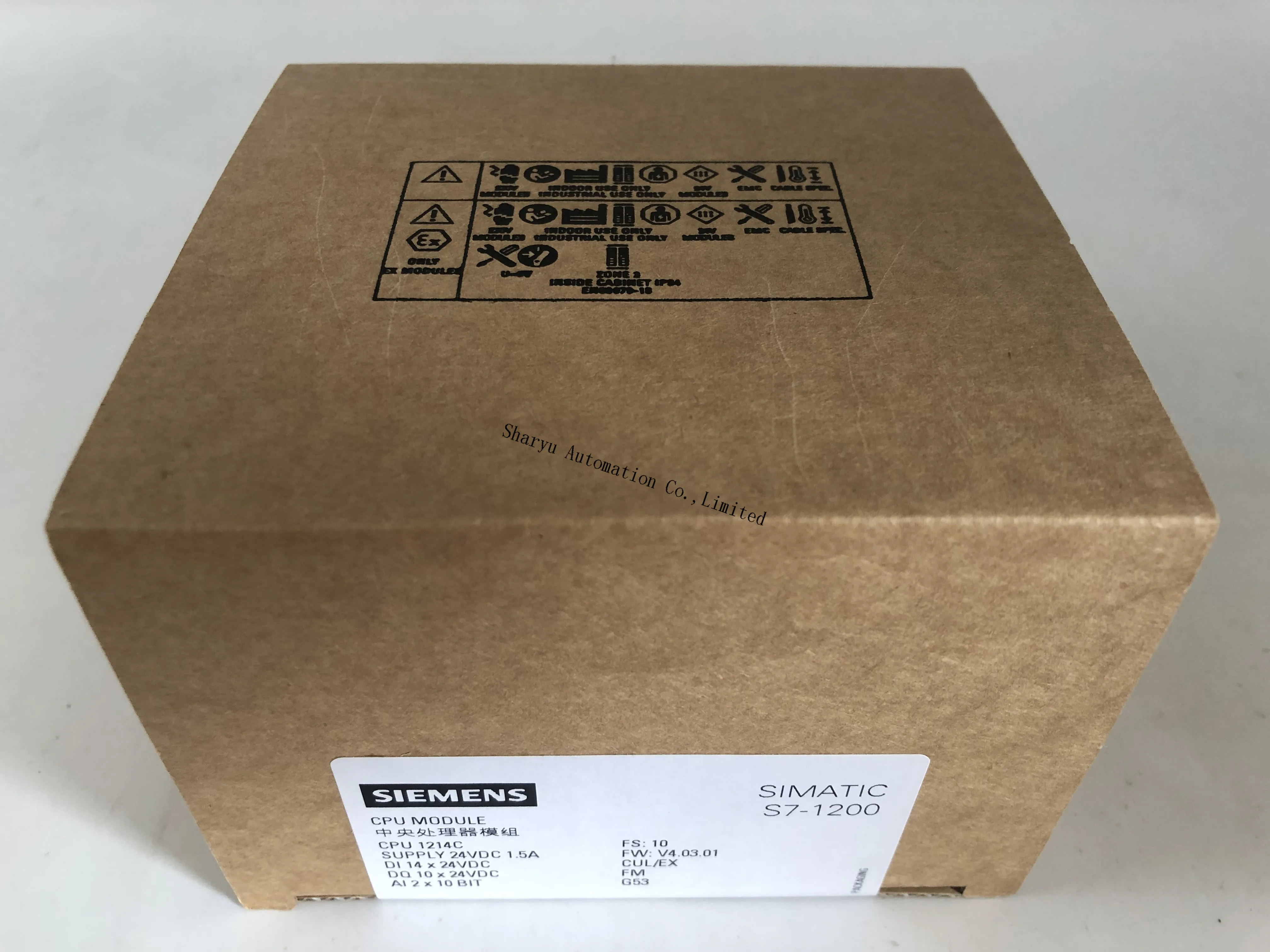 Оригинальный SIMATIC CPU 1214C compact модуль 6ES7214-1AG40-0XB0 Sie 6es7214-1ag40-0xb0 Новый в коробке 1 год