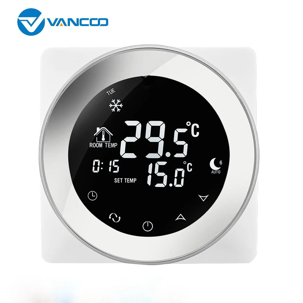 

Vancoo Thermostat 220v Warm Floor Temperature Controller for Electric Heating System Digital Thermoregulator