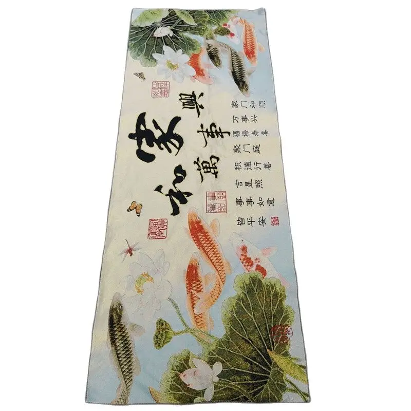 

Китайская вышивка танка ручной работы шелковая Живопись для дома и всего