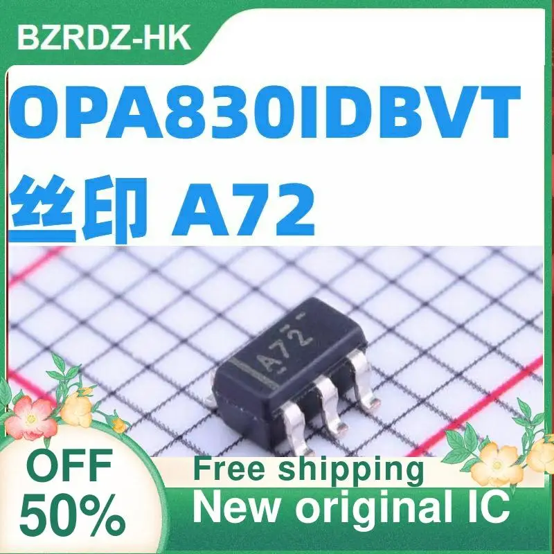 

1-20 шт. OPA830IDBV OPA830IDBVR OPA830IDBVT A72 SOT23 новый оригинальный IC
