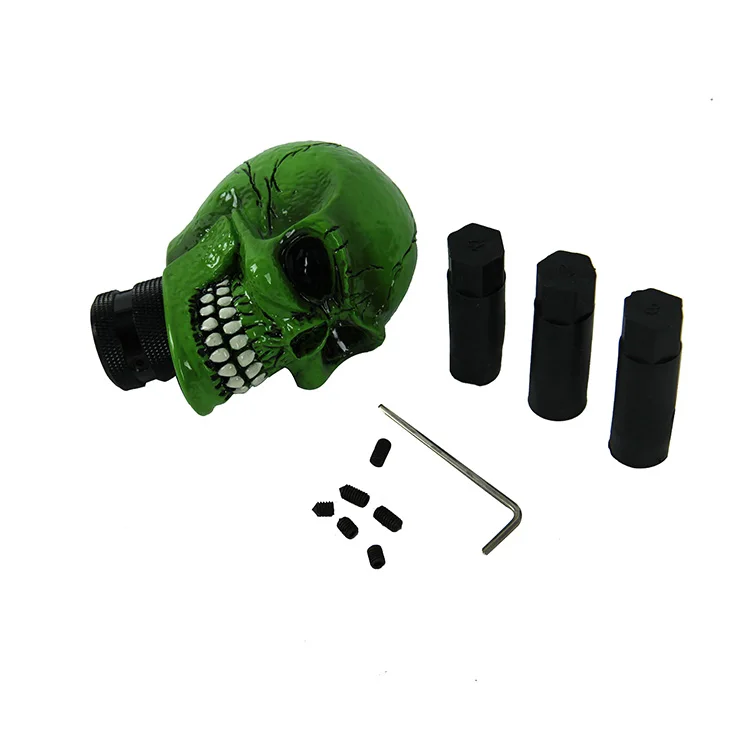 Ручка переключения передач POSSBAY С Вырезанным человеческим черепом