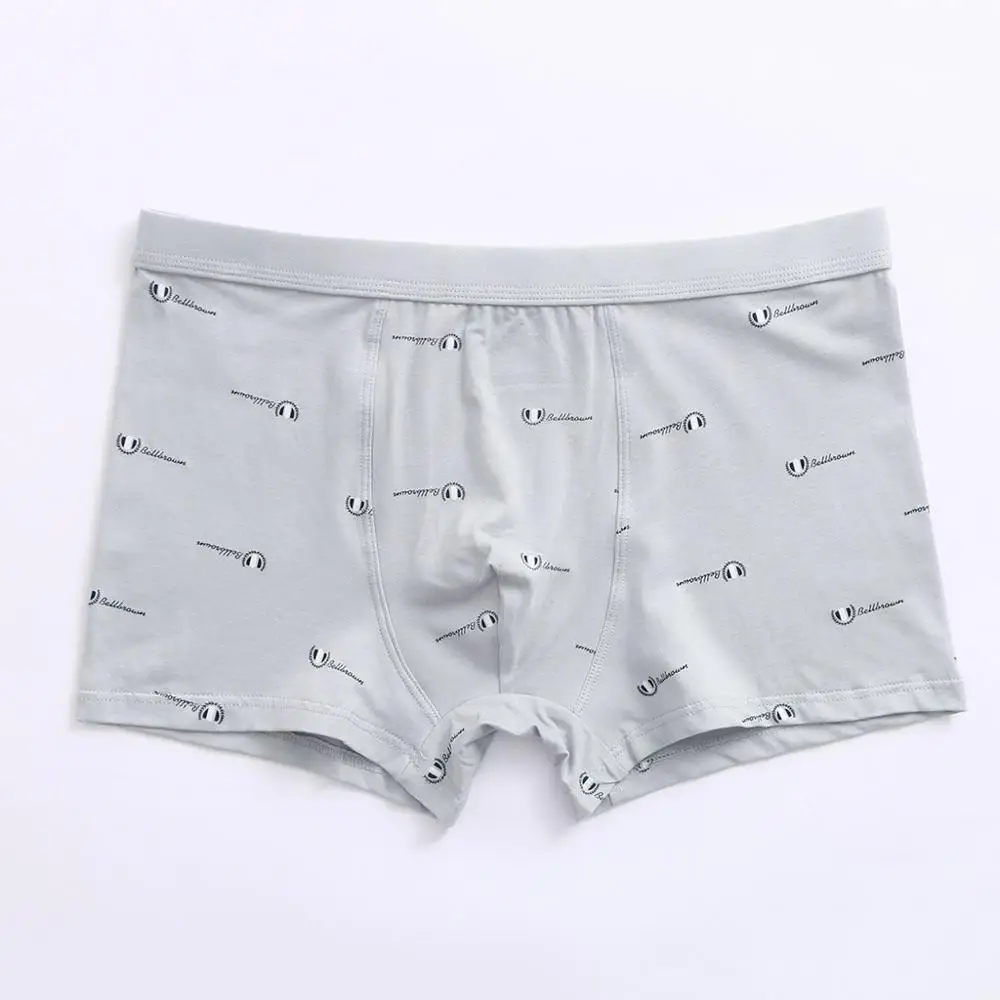 Трусы брифы мужские хлопковые с буквенным принтом #3b21 1 шт.|Комбинезоны| |