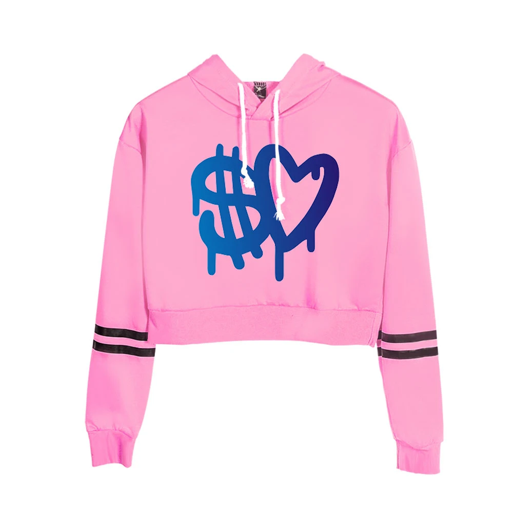 

WAWNI Shluv House High Waist Sweatshirt Fashion High Waist Sweatshirt Hip Hop Style Loose Sexy Hoody 2020 Leisure Streetwear