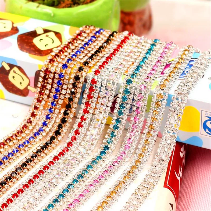 3 ряда стразы ремешок серебряная Золотая чашка цепочка с когтями плотное