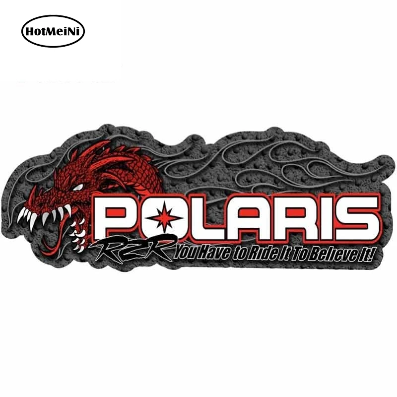 HotMeiNi 13 см x 4 9 для Polaris RZR прекрасные автомобильные наклейки модные