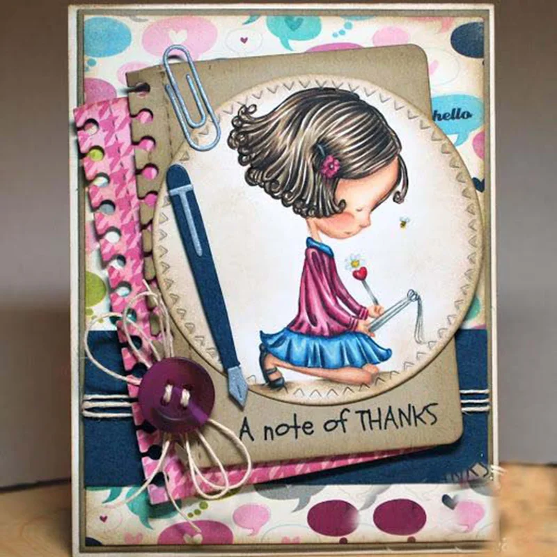 

Notebook Metal Die Cutting For Household DIY Scrapbooking Photo Album Decorative Embossing Folder Paper Cards