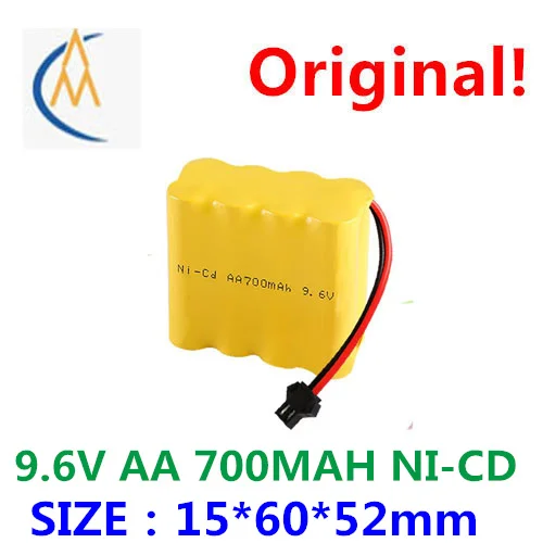 

Factory pin 9.6 V 700 mah nickel cadmium battery remote control electric toy safety AA5 rechargeable battery