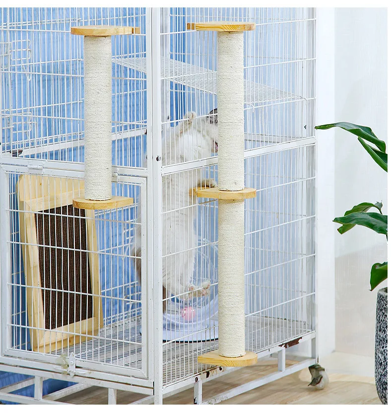 86 см 44 см кошачья клетка Когтеточка для кошек альпинистская рамка для домашних животных Когтеточка для котят скребок Sisal Tree HW221