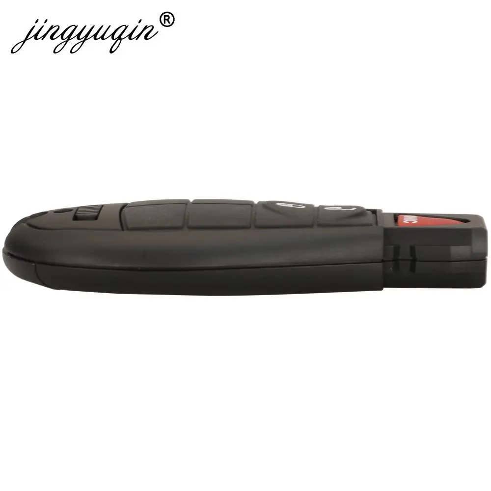 Jingyuqin GQ4-53T фотобик дистанционный ключ-брелок от машины 433 МГц 4A чип для Dodge джип RAM