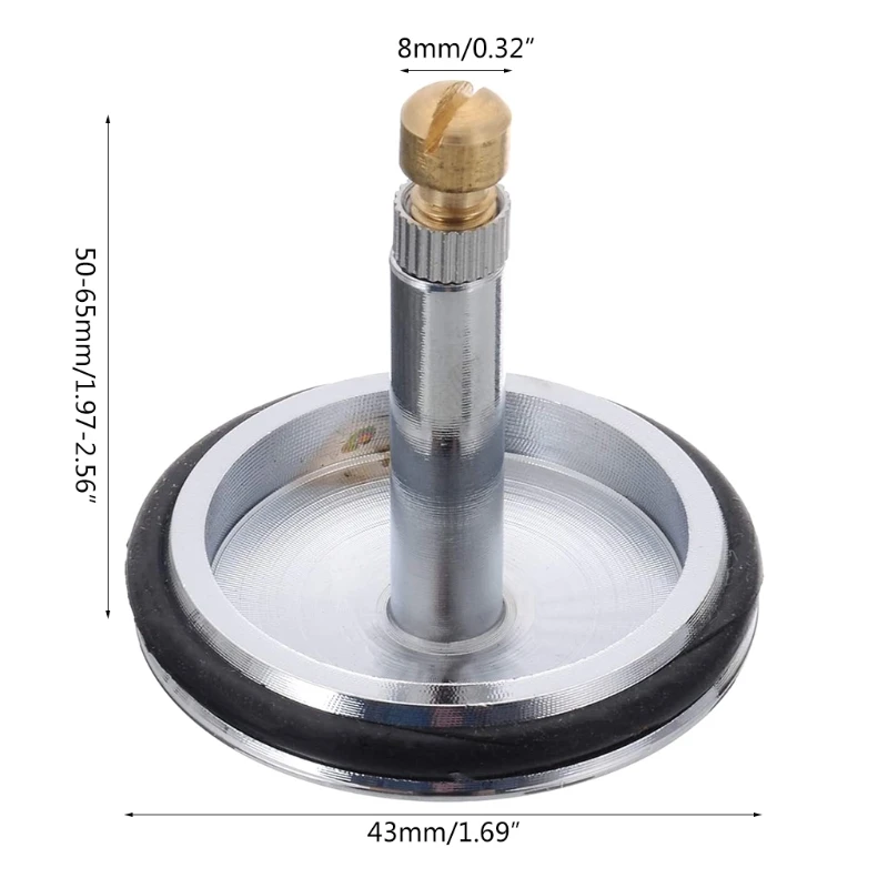 

H7JB 43mm Bathtub Stopper Replacement Bathroom Bath Bounce Waste Plug Collector Kitchen Sink Water Filter Drainer Strainer