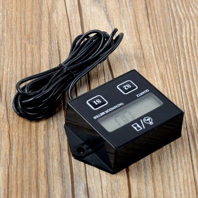 Электронный Тахометр для мотоциклов универсальный цифровой тахометр с ЖК