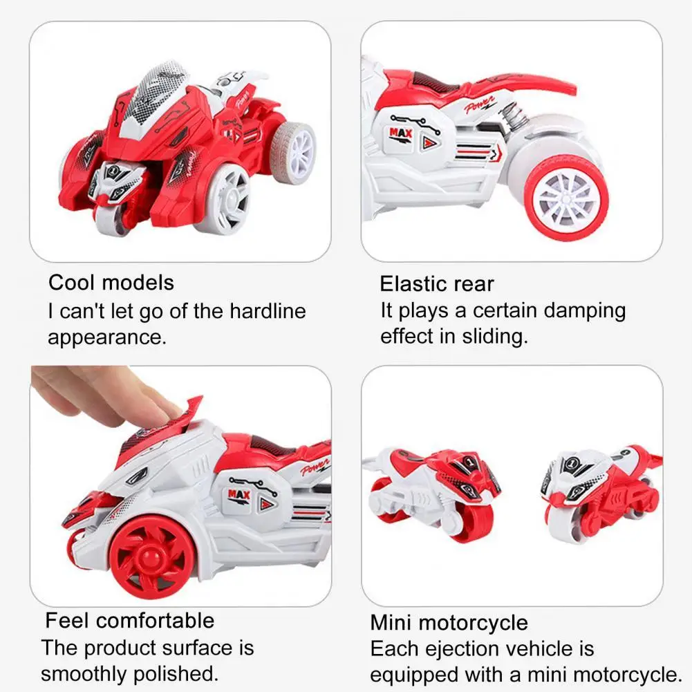 

Легкая популярная модель мотоцикла 2 в 1, тяговый автомобиль, Многофункциональная игрушка для запуска мотоцикла, износостойкая для мальчико...