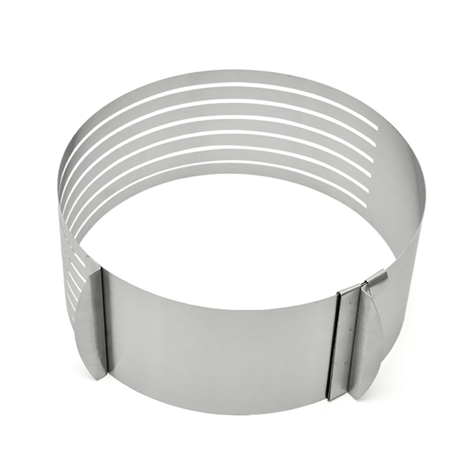 

Layer Cake Cutter Slicer Stainless Steel Adjustable Retractable Round Bread Cake Ring Slicer Baking Mold TN88