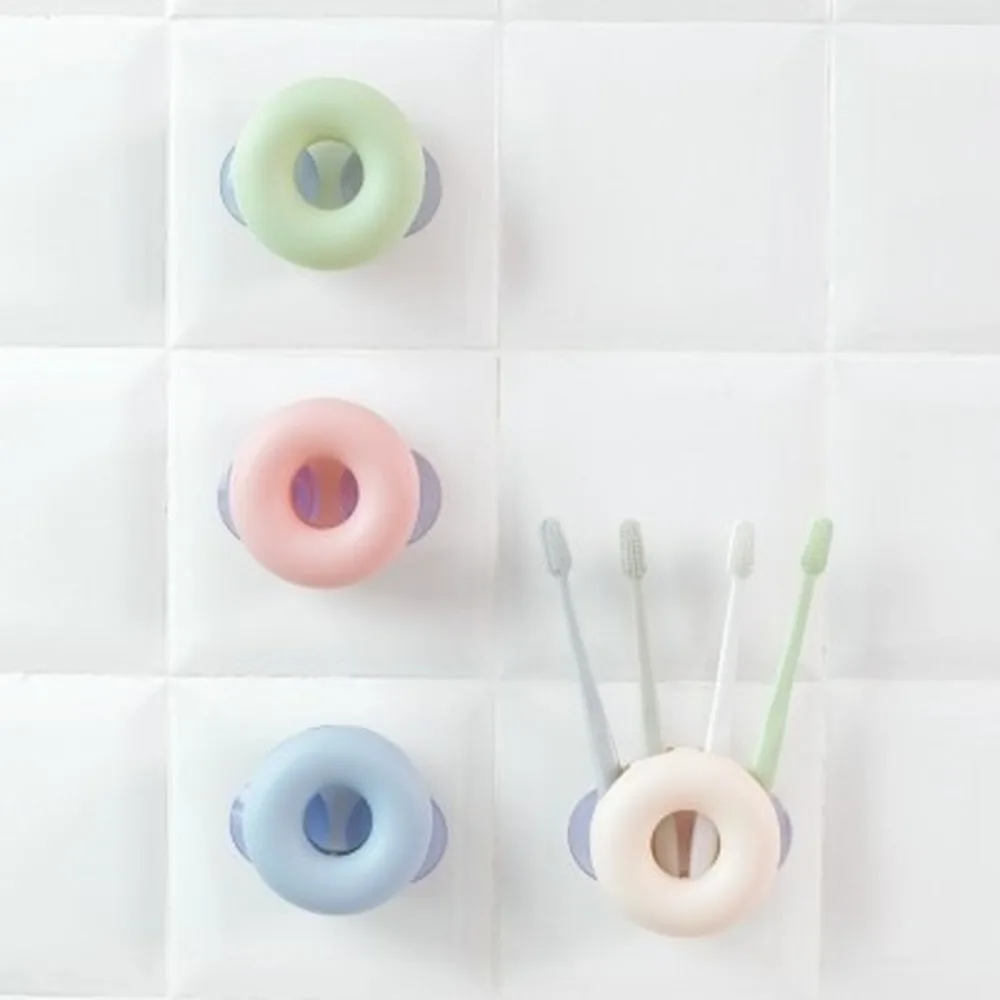 Стойка для хранения зубных щеток ванной комнаты настенный держатель крепкий